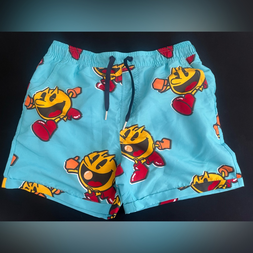 Pac-Man Graphic Swim Shorts